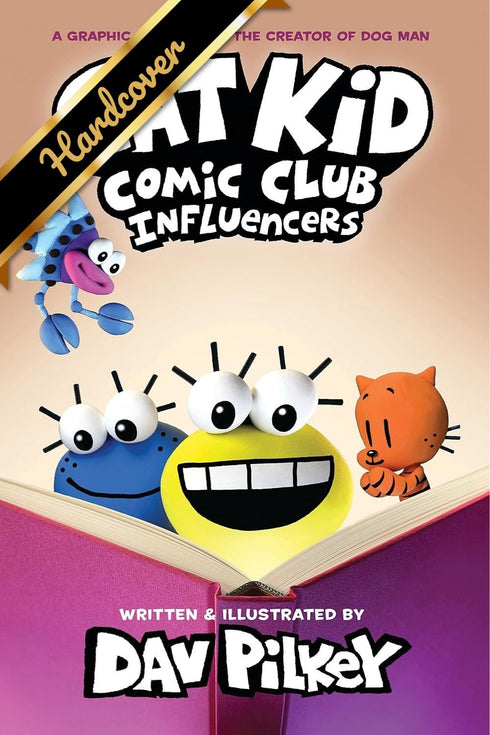 CAT KID COMIC CLUB: INFLUENCERS - PILKEY. DAV
